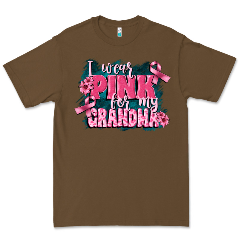 I Wear Pink For My Grandma Premium Tee by FaDigitalArtStudio | Teevron