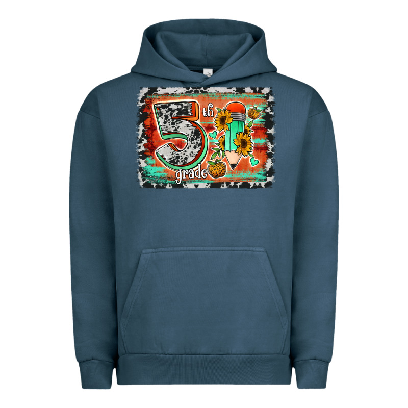 Western Back To School 5th Grade 2 Urban Hoodie by Jasminsmagicworld | Teevron