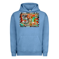 Pigment Pebble Blue western back to school 5th grade 2 Urban Hoodie - Jasminsmagicworld