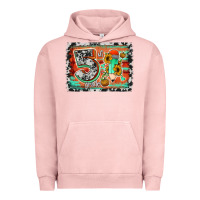 Pigment Salmon western back to school 5th grade 2 Urban Hoodie - Jasminsmagicworld