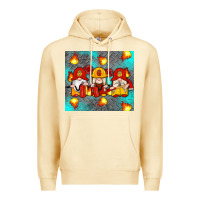 Pina Colada firefighter gnomes Premium Hoodie - Artiststas