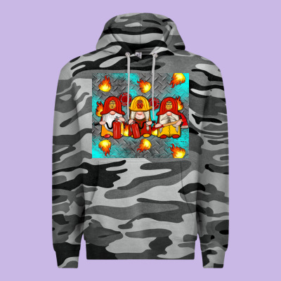 Firefighter Gnomes Premium Hoodie Designed By Artiststas