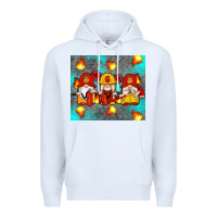 White firefighter gnomes Premium Hoodie - Artiststas