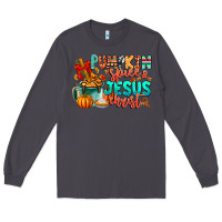 Smoke Pumpkin pie Jesus Christ Long Sleeve Tee - CowhideDigitalArt