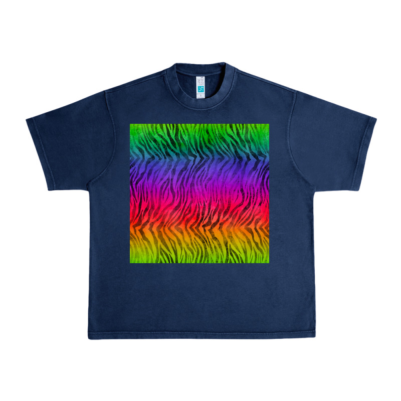 Colorful Tiger Seamless Pattern Urban Heavy Tee by BundleAndBundleShop | Teevron