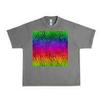 Tornado colorful tiger seamless pattern Urban Heavy Tee - BundleAndBundleShop