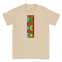 Mushroom St. Patrick's Day Western Shamrock Leopard Rainbow Classic Tee - Artiststas