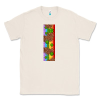 Natural St. Patrick's Day Western Shamrock Leopard Rainbow Classic Tee - Artiststas