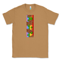 Toasted Coconut St. Patrick's Day Western Shamrock Leopard Rainbow Classic Tee - Artiststas