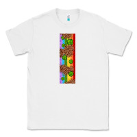 White St. Patrick's Day Western Shamrock Leopard Rainbow Classic Tee - Artiststas