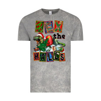 Cloud Rock Rex The Halls Vintage Tee - FaDigitalArtStudio