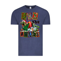 Vintage Denim Rex The Halls Vintage Tee - FaDigitalArtStudio