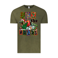 Vintage Olive Rex The Halls Vintage Tee - FaDigitalArtStudio