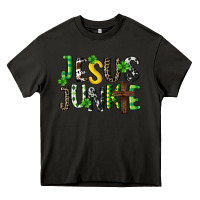 Asphalt Jesus junkie St. Patrick's Heavy Core Tee - CowGirlArtShop