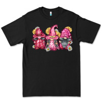 Black breast cancer gnomes Premium Tee - FaDigitalArtStudio