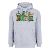 Heather Grey jesus is my anchor coffee cups Heavyweight Hoodie - Jasminsmagicworld