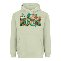 Matcha jesus is my anchor coffee cups Heavyweight Hoodie - Jasminsmagicworld