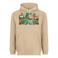 Mushroom jesus is my anchor coffee cups Heavyweight Hoodie - Jasminsmagicworld