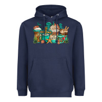 Navy jesus is my anchor coffee cups Heavyweight Hoodie - Jasminsmagicworld