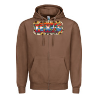 Chestnut Texas Zipper Hoodie - JahusDesignShop