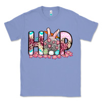 Colony Blue Easter Day Hop bunny Classic Tee - OliviaCreatesArt