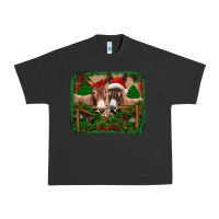 Pigment Black christmas donkeys Urban Heavy Tee - Jasminsmagicworld