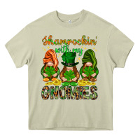 Mossy Shamrockin' with my gnomies St. Patricks day Heavy Core Tee - HowdyJamesFarm