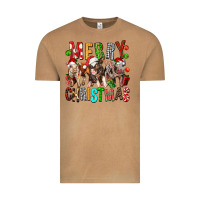 Vintage Camel Merry christmas pigs Vintage Tee - FaDigitalArtStudio