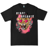 Black Heart breaker Valentine's Day Premium Tee - FaDigitalArtStudio
