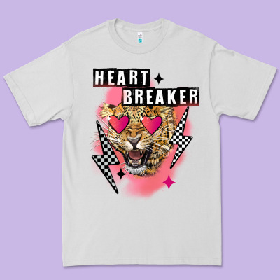 Heart Breaker Valentine's Day Premium Tee Designed By Fadigitalartstudio