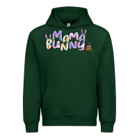 Forest Green easter mama bunny Urban Hoodie - Jasminsmagicworld