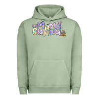 Pigment Oil Green easter mama bunny Urban Hoodie - Jasminsmagicworld