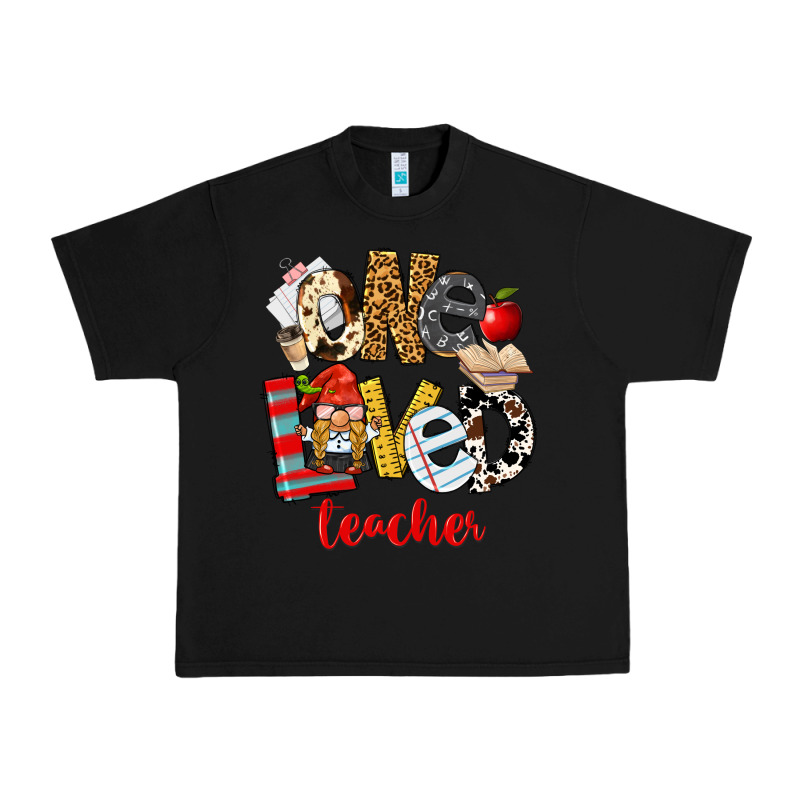 One Loved Teacher Urban Heavy Tee by FaDigitalArtStudio | Teevron