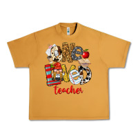 Peanut Butter One Loved Teacher Urban Heavy Tee - FaDigitalArtStudio