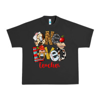 Pigment Black One Loved Teacher Urban Heavy Tee - FaDigitalArtStudio