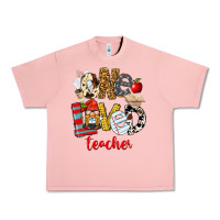 Salmon One Loved Teacher Urban Heavy Tee - FaDigitalArtStudio