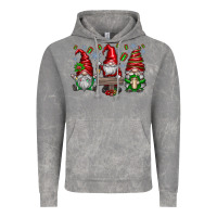 Cloud Rock christmas gnomes celebration Vintage Hoodie - CowhideDigitalArt