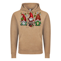 Vintage Coffee christmas gnomes celebration Vintage Hoodie - CowhideDigitalArt