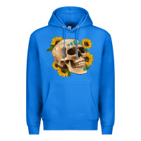 True Royal skull flowers and gemstone Premium Hoodie - Artiststas