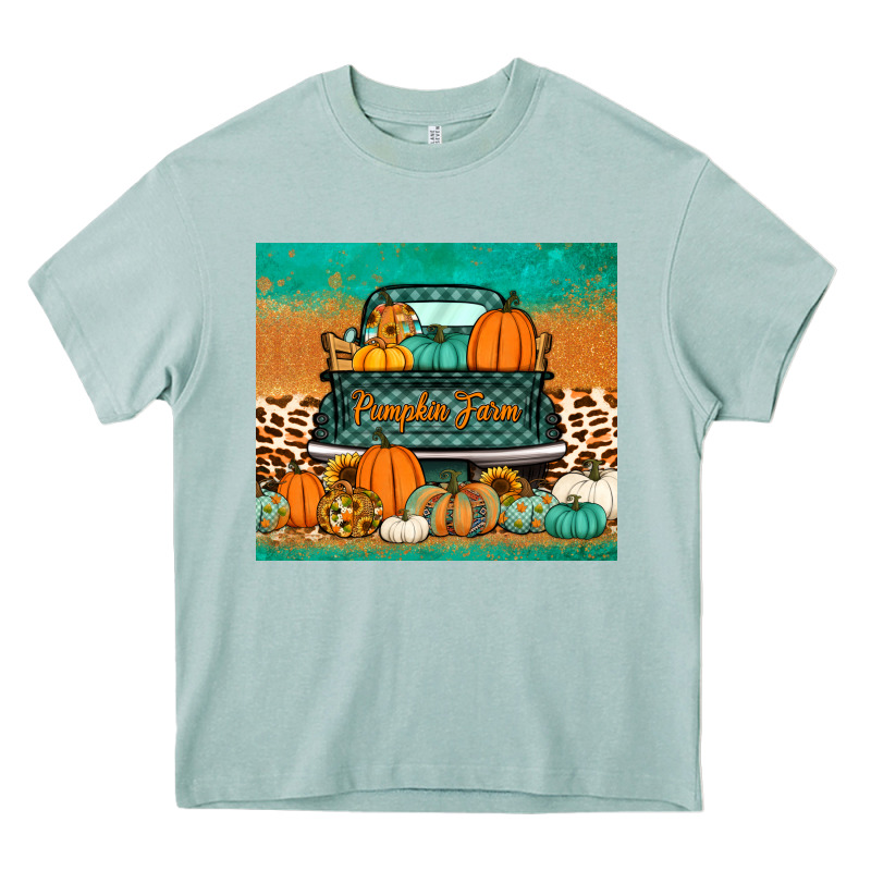 Pumpkin Farm Truck Tumbler Heavy Core Tee by Jasminsmagicworld | Teevron