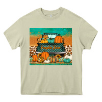 Mossy pumpkin farm truck tumbler Heavy Core Tee - Jasminsmagicworld