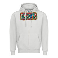 Dove Grey Texas Zipper Hoodie - JahusDesignShop