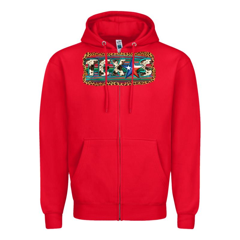 Texas Zipper Hoodie by JahusDesignShop | Teevron