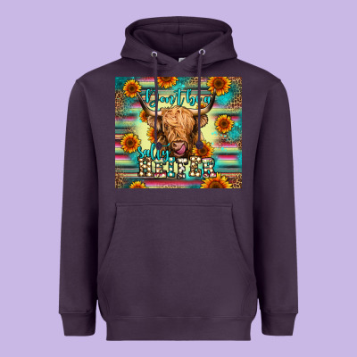 Don't Be A Salty Heifer Heavyweight Hoodie Designed By Jasminsmagicworld