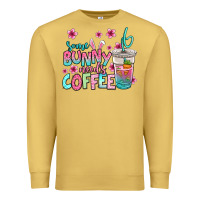 Antique Gold some bunny needs coffee easter Premium Sweatshirt - Jasminsmagicworld