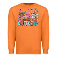 Carrot some bunny needs coffee easter Premium Sweatshirt - Jasminsmagicworld