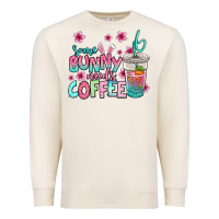 Sandshell some bunny needs coffee easter Premium Sweatshirt - Jasminsmagicworld