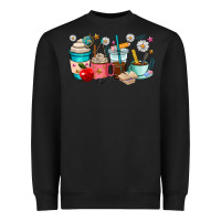 Black teacher coffee cups Heavyweight Sweatshirt - RanaPortraitStore