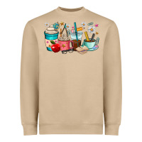 Mushroom teacher coffee cups Heavyweight Sweatshirt - RanaPortraitStore