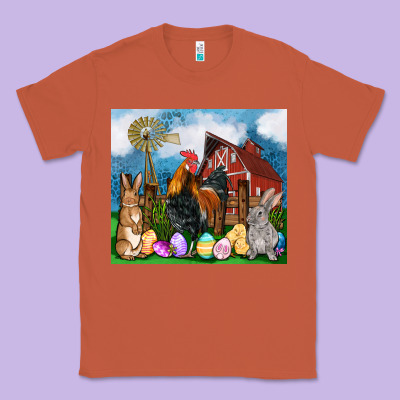 Farm Animals 20oz Classic Tee Designed By Oliviacreatesart
